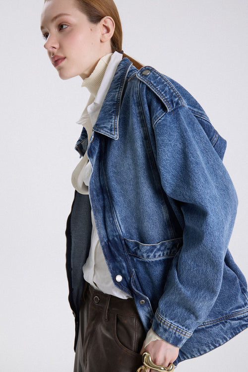 Campera Curacao Azul