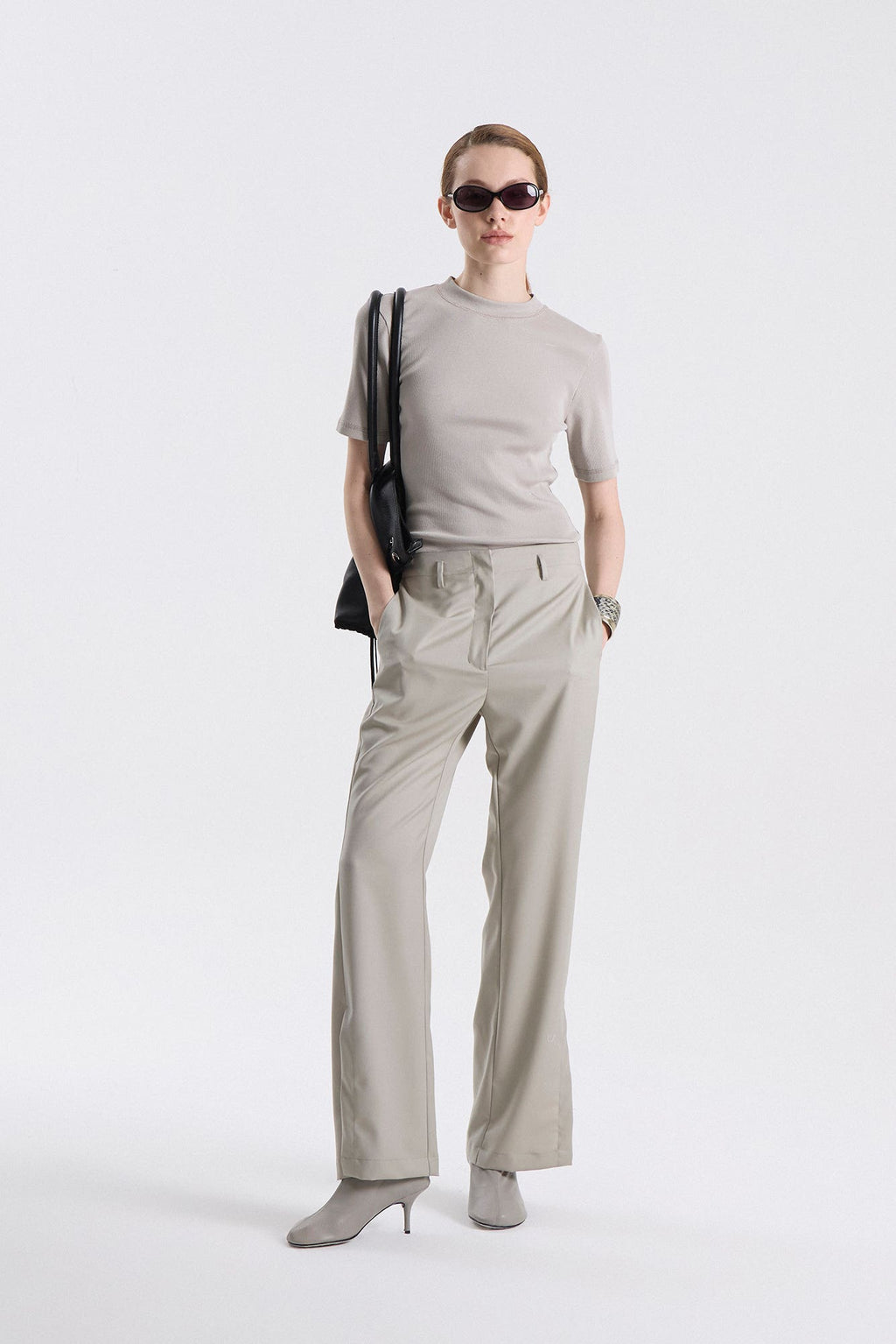 Pantalon Giza Cemento