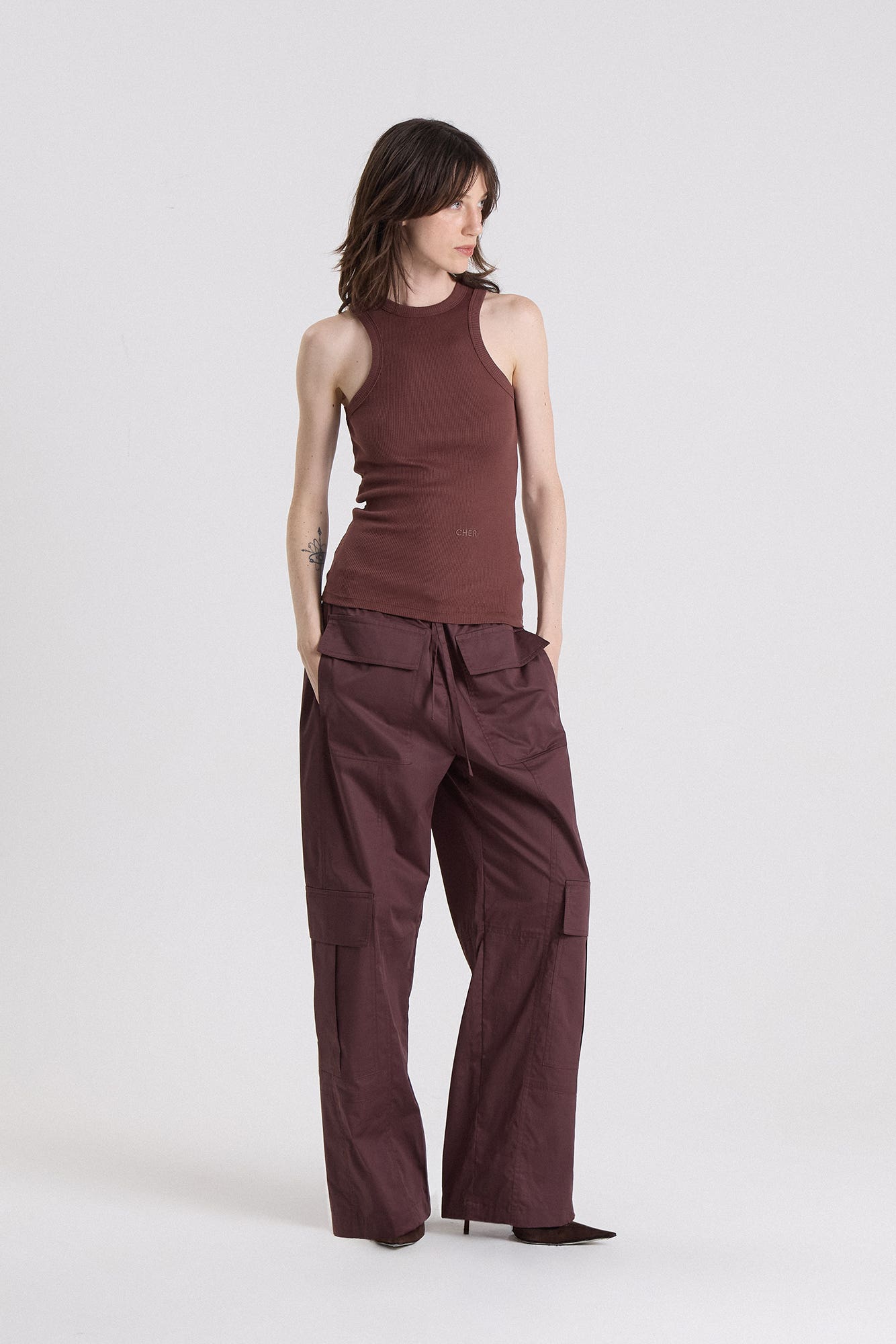 Pantalon Nasser Marron